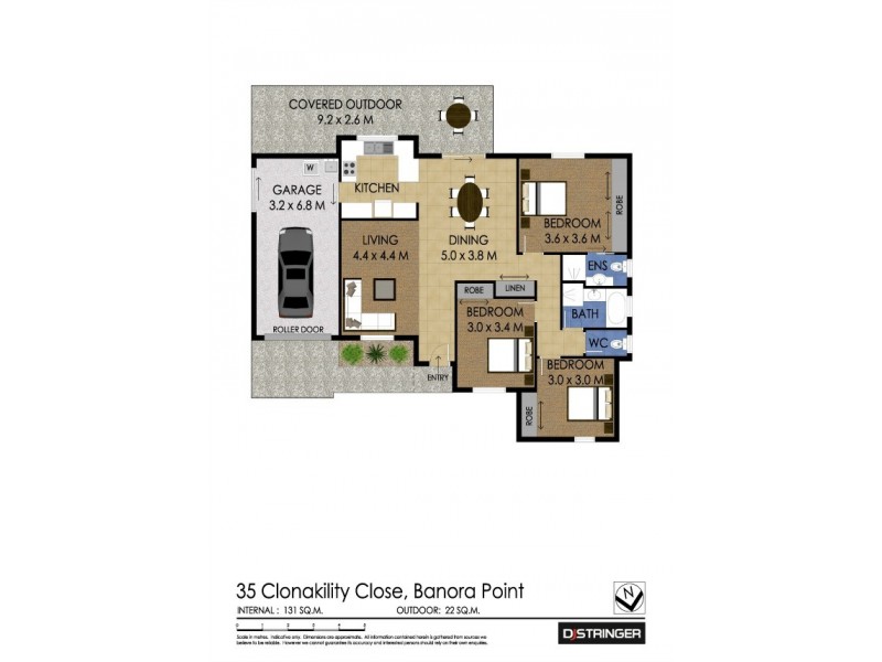 35 Clonakilty Close, Banora Point NSW 2486 Floorplan
