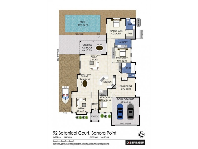 92 Botanical Cct, Banora Point NSW 2486 Floorplan