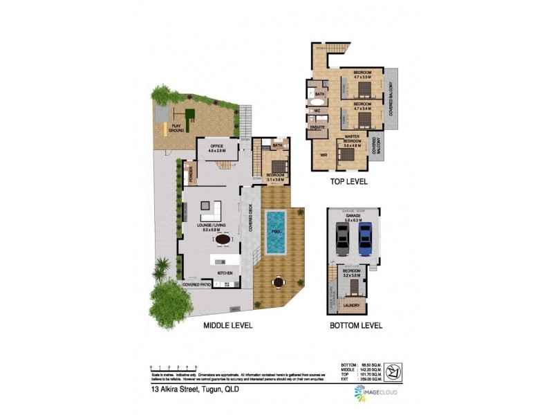 13 Alkira Street, Tugun QLD 4224 Floorplan