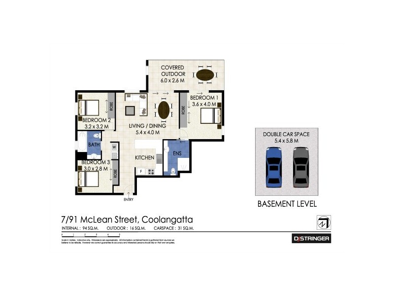 7/91 Mclean Street, Coolangatta QLD 4225 Floorplan