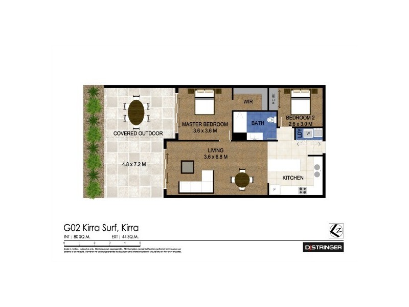 GO2/2-8 Creek Street ‘Kirra Surf’, Kirra QLD 4225 Floorplan
