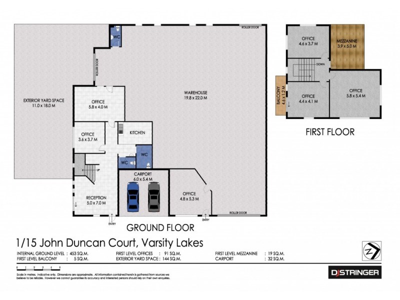 1/15 John Duncan Court, West Burleigh QLD 4219 Floorplan