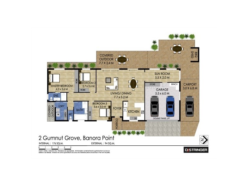 2 Gumnut Grove, Banora Point NSW 2486 Floorplan