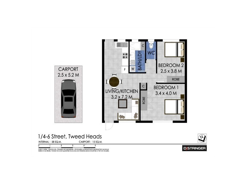 1/4-6 Boyd Street ‘Tulloch Lodge’, Tweed Heads NSW 2485 Floorplan