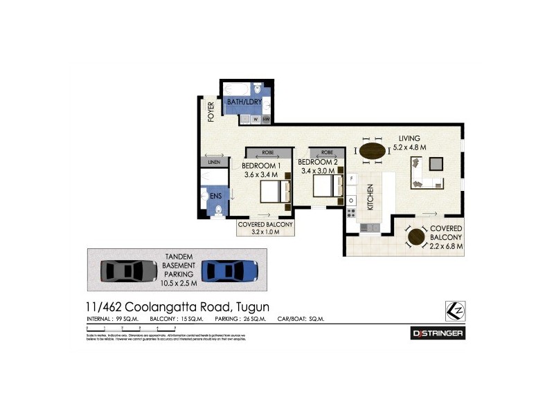 11/462-464 Coolangatta Road Coolangatta Gold, Tugun QLD 4224 Floorplan