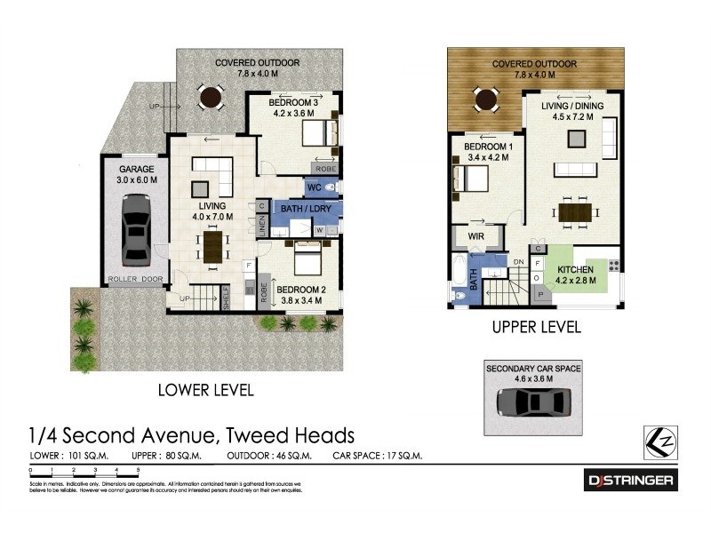 1/4 Second Avenue, Tweed Heads NSW 2485 Floorplan