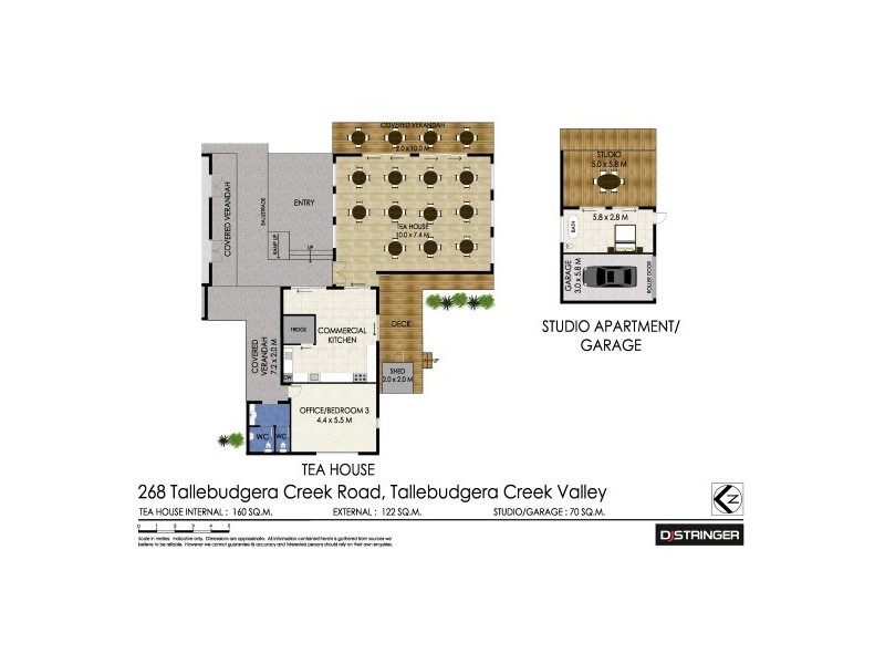 268 Tallebudgera Creek Road ‘Teavine House’, Tallebudgera Valley QLD 4228 Floorplan