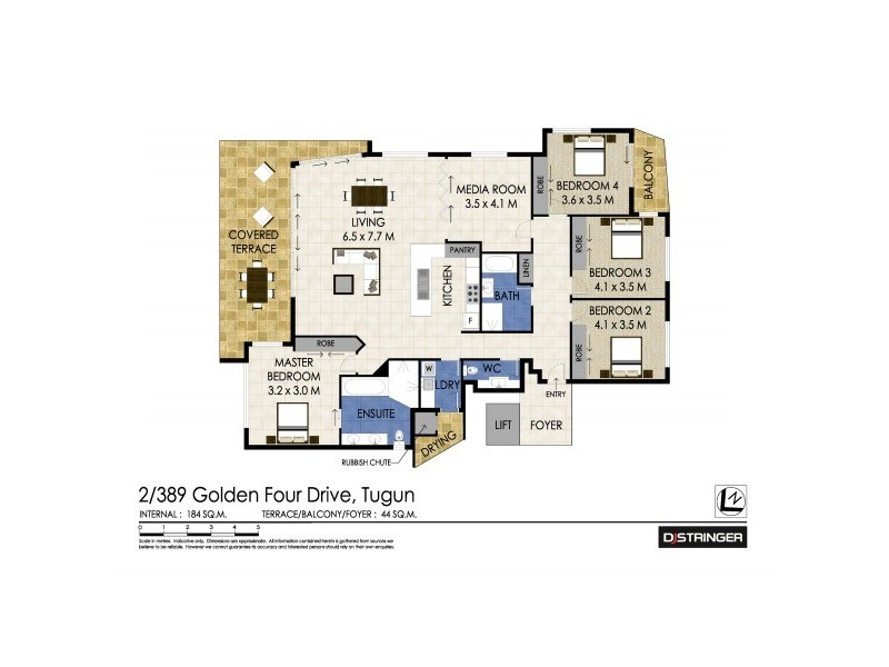 2/3 Shell Street ‘Shell Apartments’, Tugun QLD 4224 Floorplan
