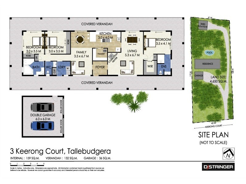 3 Keerong Court, Tallebudgera QLD 4228 Floorplan