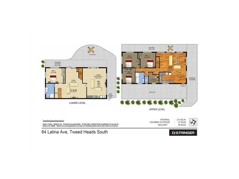 64 Lalina Avenue, Tweed Heads West NSW 2485 Floorplan