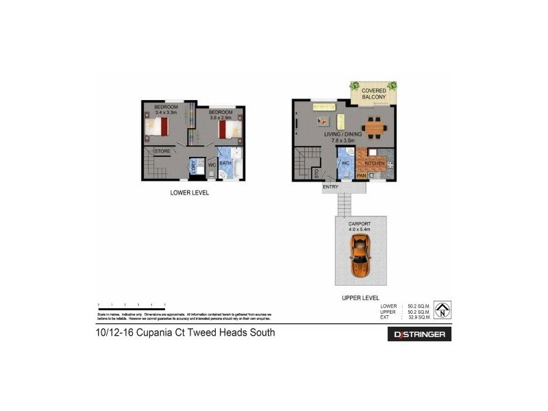 10/12-16 Cupania Court, Tweed Heads West NSW 2485 Floorplan