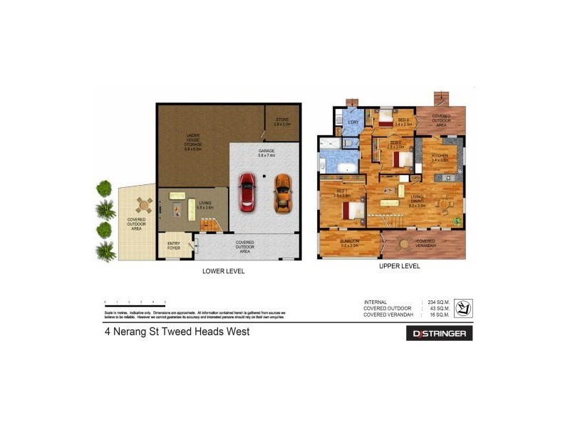 4 Nerang Street, Tweed Heads West NSW 2485 Floorplan
