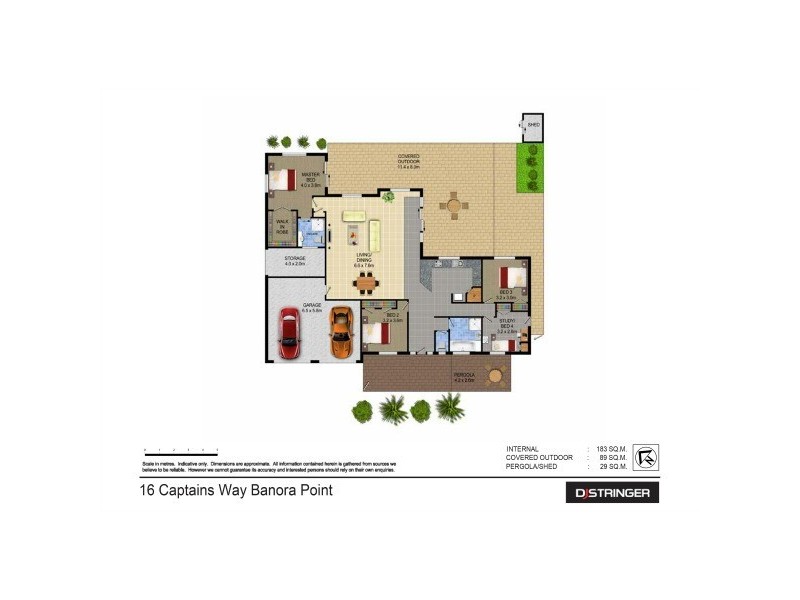 16 Captains Way, Banora Point NSW 2486 Floorplan