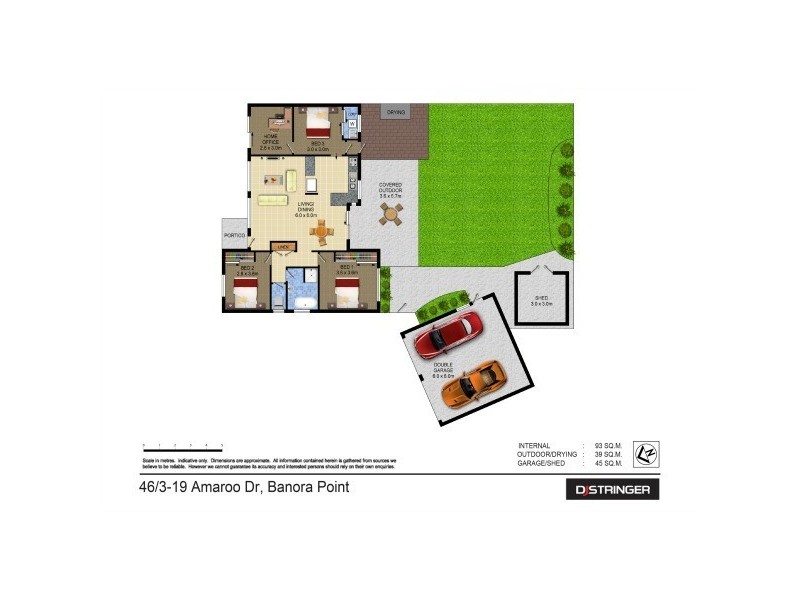 46/3-19 Amaroo Drive, Banora Point NSW 2486 Floorplan