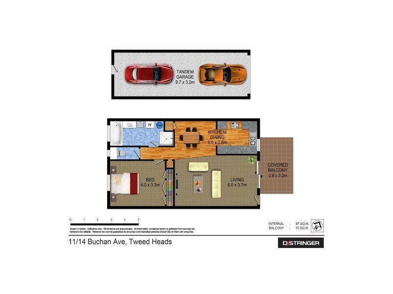 11/14 Buchan Avenue, Tweed Heads NSW 2485 Floorplan