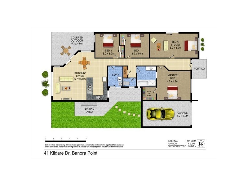 41 Kildare Drive, Banora Point NSW 2486 Floorplan