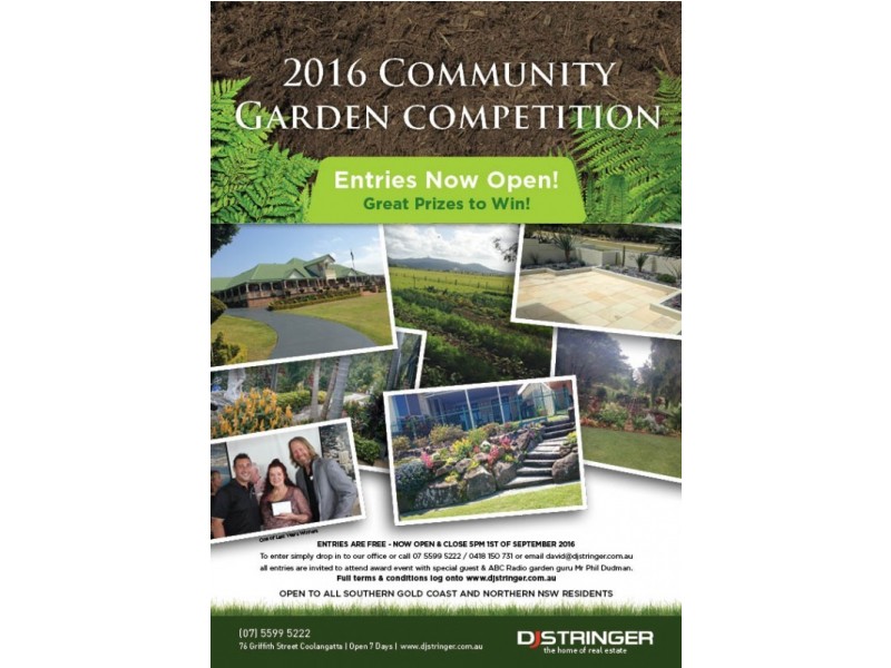 2016 DJ Stringer Community Garden Competition, Coolangatta QLD 4225