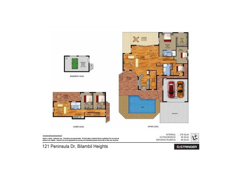 121 Peninsula Drive, Bilambil Heights NSW 2486 Floorplan