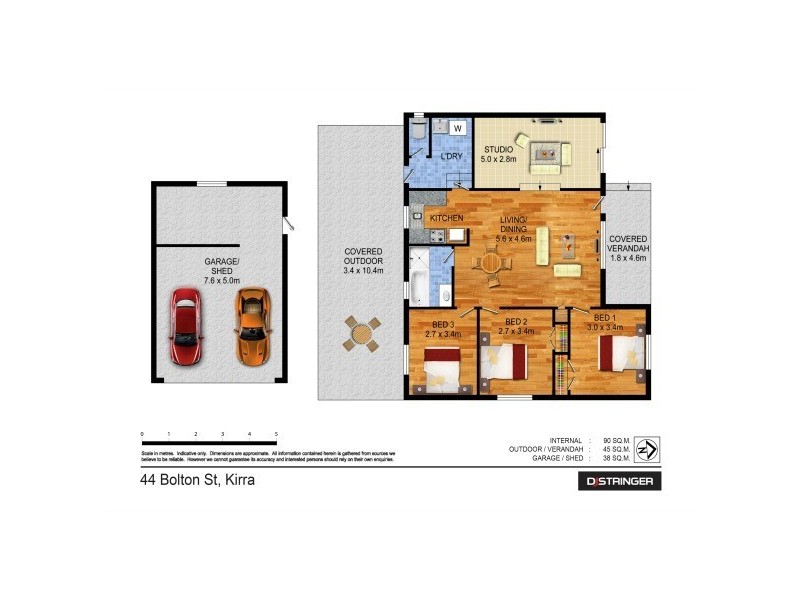 44 Bolton Street, Kirra QLD 4225 Floorplan