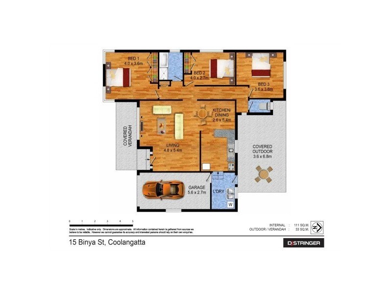 15 Binya Avenue, Kirra QLD 4225 Floorplan