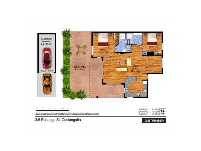 3/6-8 Rutledge Street – Neikah, Coolangatta QLD 4225 Floorplan