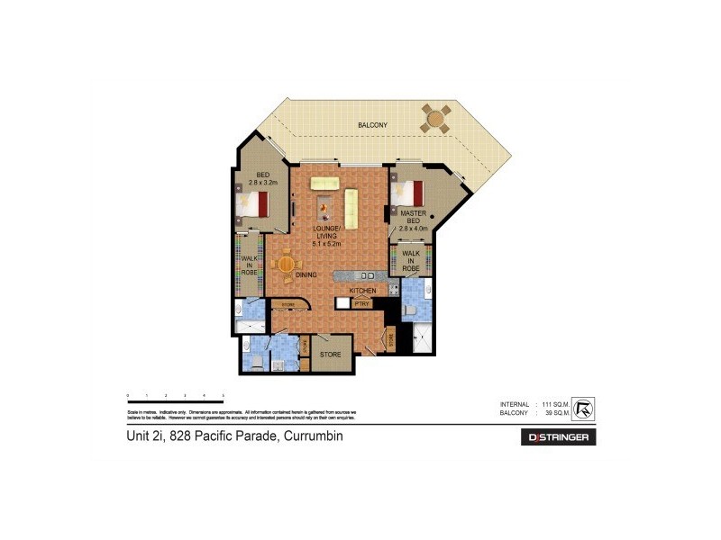 2i/828 Pacific Parade – The Rocks Resort, Currumbin QLD 4223 Floorplan