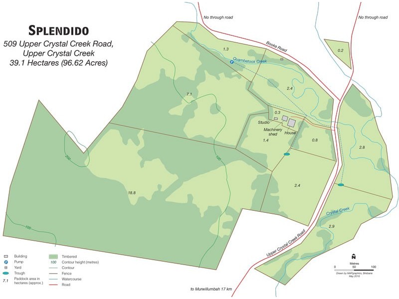 509 Upper Crystal Creek Road, Crystal Creek NSW 2484 Floorplan