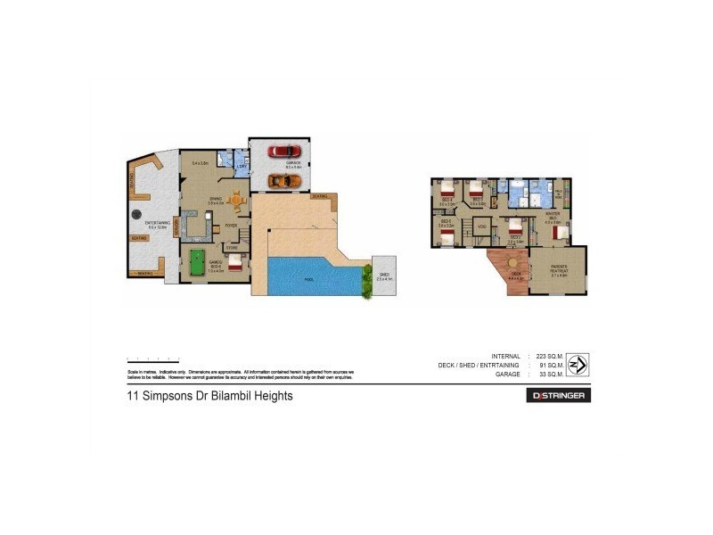 11 Simpson Drive, Bilambil Heights NSW 2486 Floorplan
