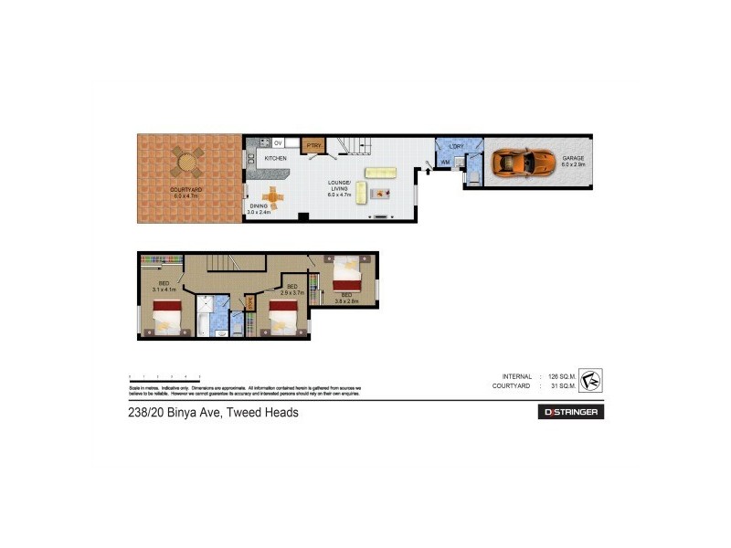 238/20 Binya Avenue, Tweed Heads NSW 2485 Floorplan