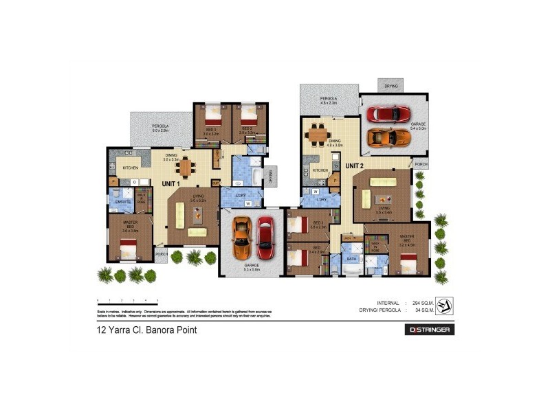 2/12 Yarra Close, Banora Point NSW 2486 Floorplan