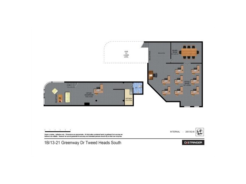1b/13-21 Greenway Drive, Tweed Heads South NSW 2486 Floorplan