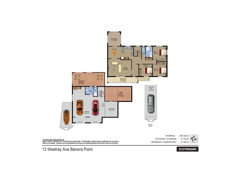 13 Westray Avenue, Banora Point NSW 2486 Floorplan