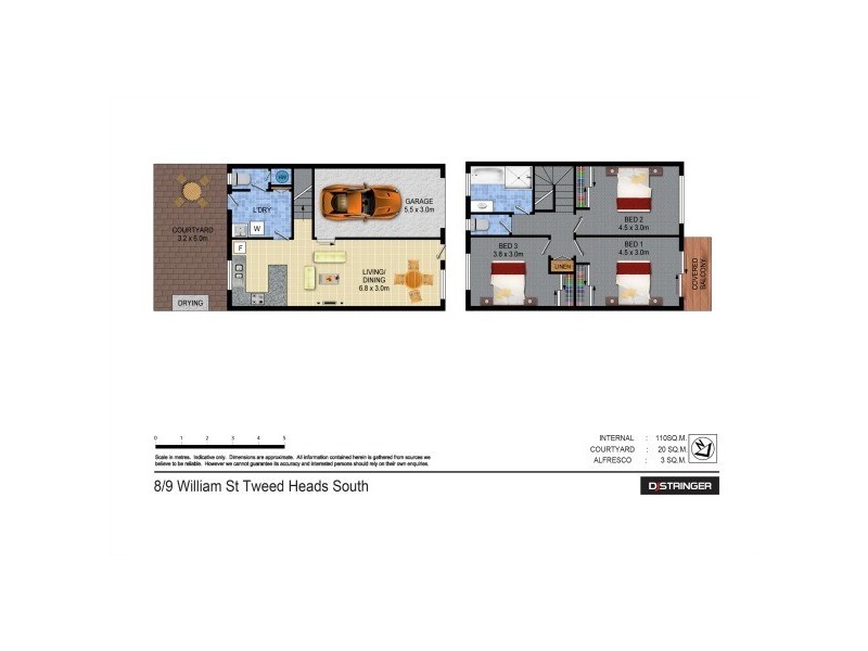 8/9 William Street, Tweed Heads South NSW 2486 Floorplan