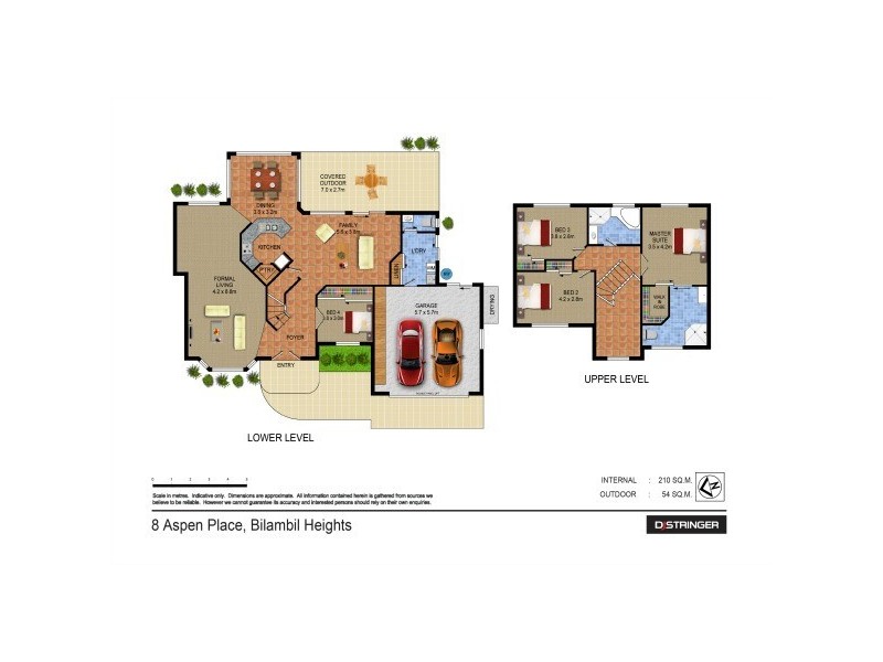 8 Aspen Place, Bilambil Heights NSW 2486 Floorplan