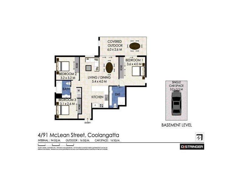 4/91 McLean Street, Coolangatta QLD 4225 Floorplan