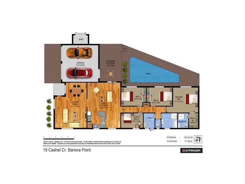 19 Cashel Crescent, Banora Point NSW 2486 Floorplan