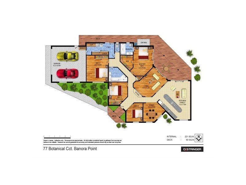 77 Botanical Circuit, Banora Point NSW 2486 Floorplan