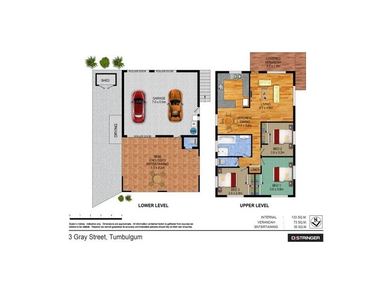 3 Gray Street, Tumbulgum NSW 2490 Floorplan