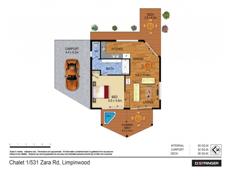 531 Zara Road, Chillingham NSW 2484 Floorplan
