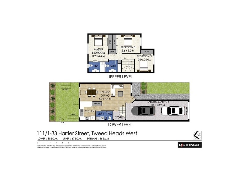111/1-33 Harrier Street – Oasis Views, Tweed Heads South NSW 2486 Floorplan