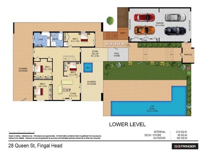 28 Queen Street, Fingal Head NSW 2487 Floorplan