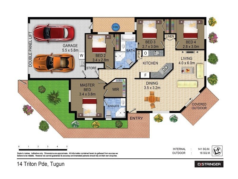 14 Triton Parade, Tugun QLD 4224 Floorplan