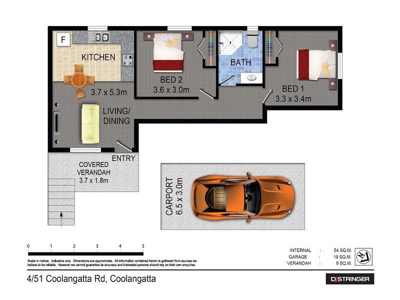 4/51 Coolangatta Road, Kirra QLD 4225 Floorplan