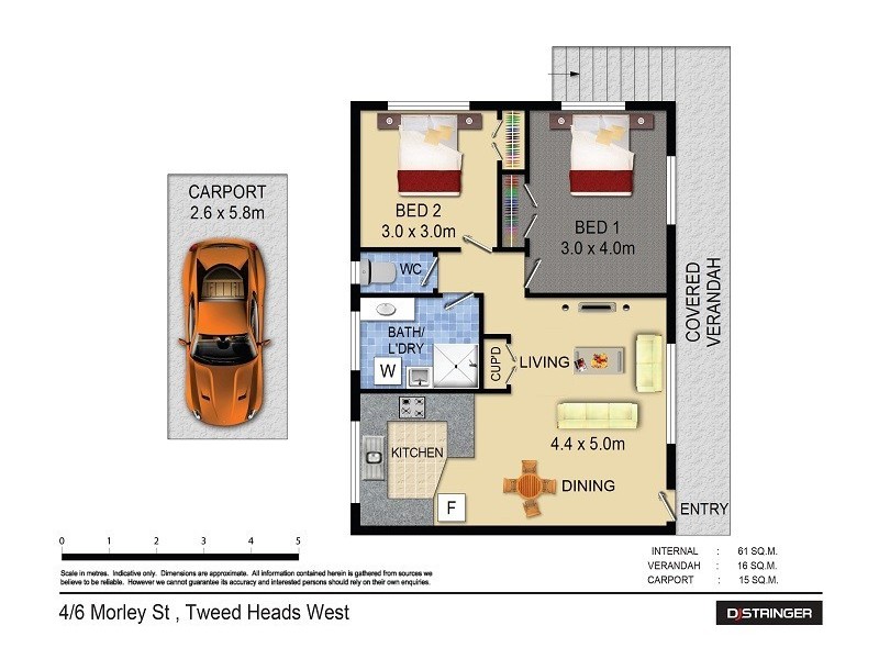 4/6 Morley Street, Tweed Heads West NSW 2485 Floorplan