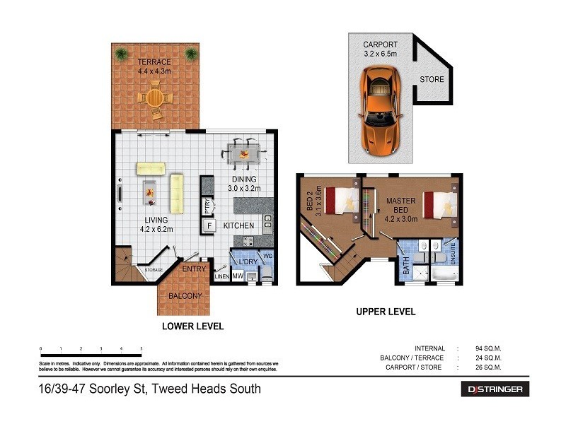 16/39-47 Soorley Street – The Links, Tweed Heads South NSW 2486 Floorplan
