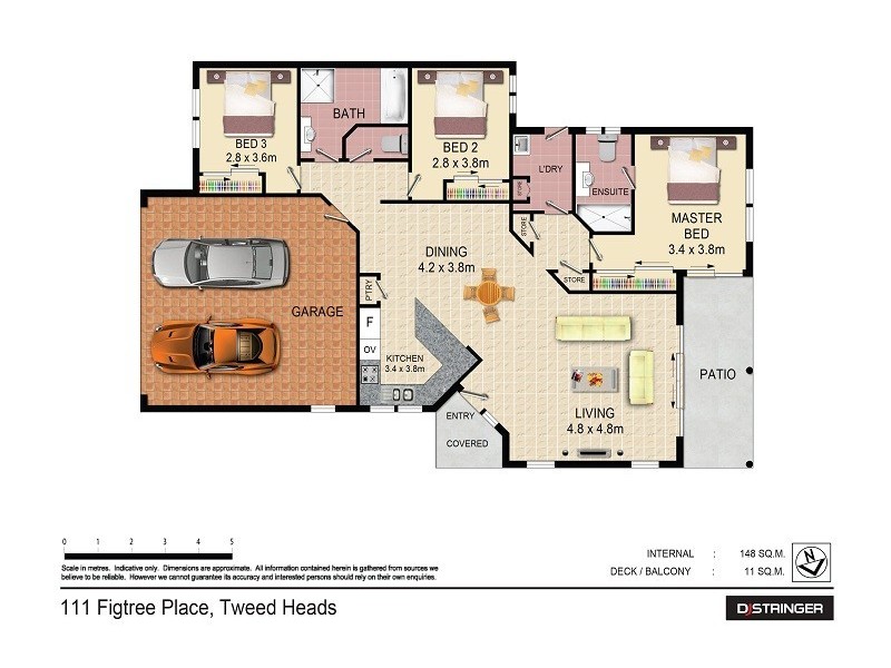 11/1 Figtree Gate – Anchorage Islands, Tweed Heads NSW 2485 Floorplan