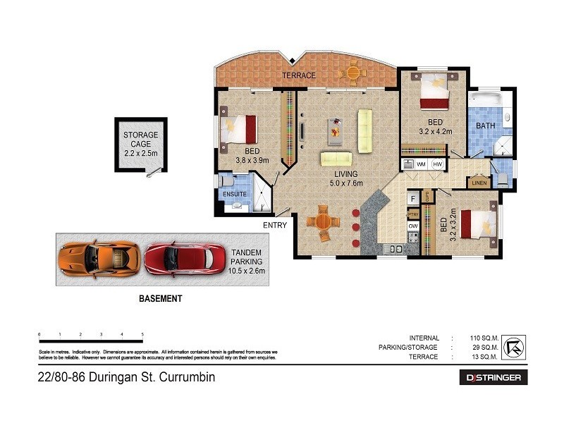 22/80-86 Duringan Street – Currumbin Riverview, Currumbin QLD 4223 Floorplan