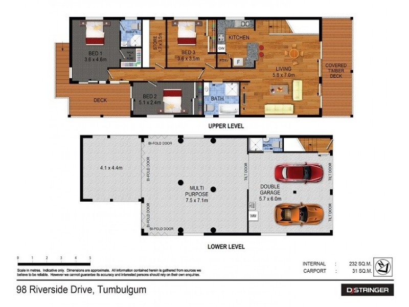 98 Riverside Drive, Tumbulgum NSW 2490 Floorplan