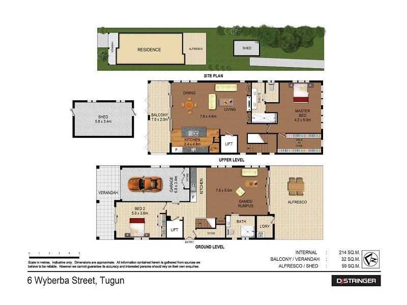 6 Wyberba Street, Tugun QLD 4224 Floorplan