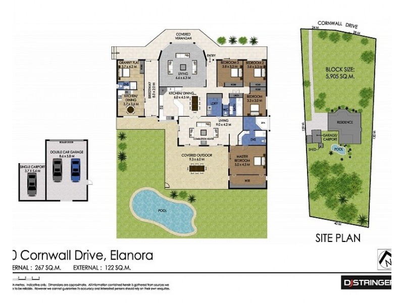30 Cornwall Drive, Elanora QLD 4221 Floorplan